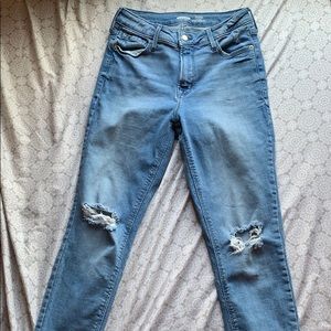 Old Navy Rockstar Distressed High-Rise Jeans
